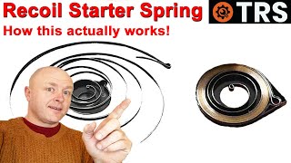 Chainsaw Recoil Spring How It Works - The Repair Specialist By Craig Kirkman