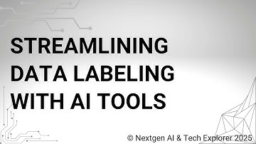 Streamlining Data Labeling with AI Tools