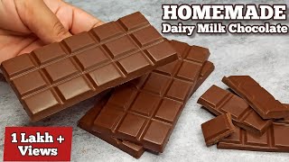 How to Make Dairy Milk Chocolate Bar at Home ! Silky Smooth Milk Chocolate Recipe screenshot 5