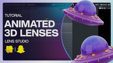 3D Animated Object Lenses/Filters - Lens Studio Tutorial | Create your own snapchat filter