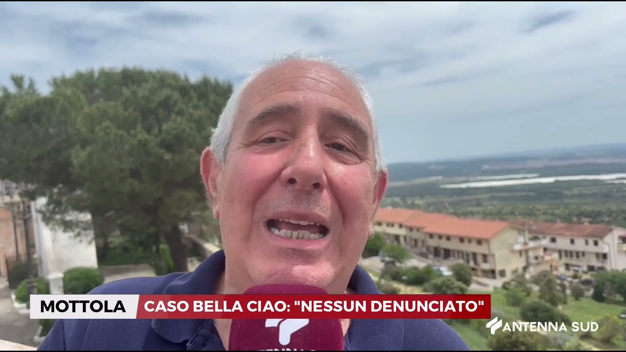 04 MAGGIO 2025   MOTTOLA    CASO BELLA CIAO, NESSUN DENUNCIATO