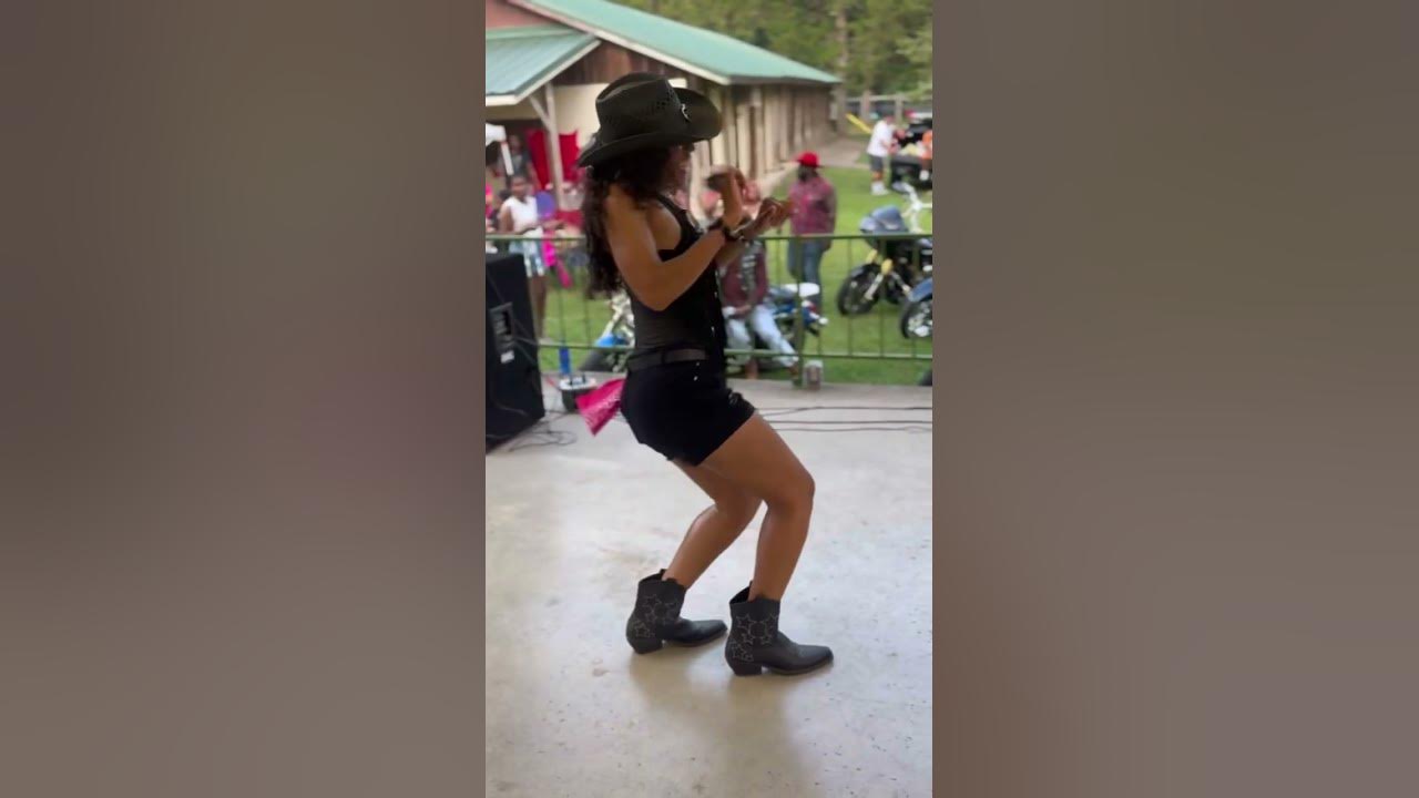 Woman dancing to “Keep On Steppin” by Mike Clark Jr! #keeponsteppin