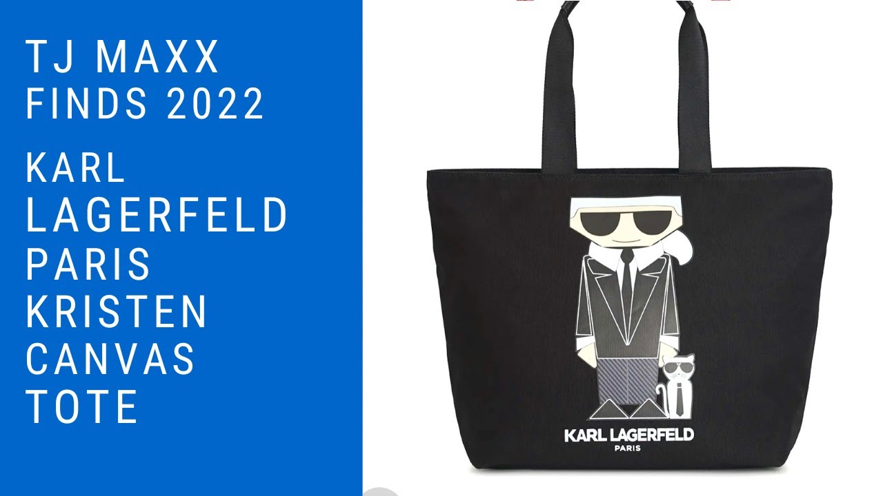 Karl LAGERFELD Paris Women's Kristen Canvas Tote