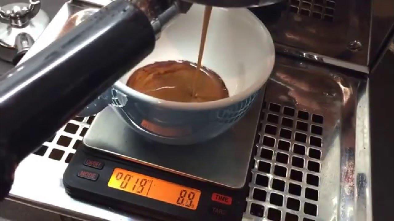 Expobar brewtus and brewista espresso shot YouTube