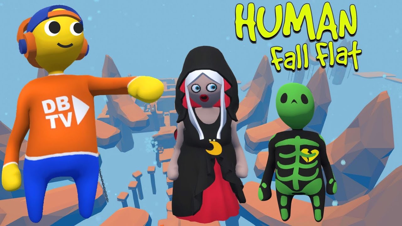JOURNEY TO VALHALLA PART 4 IN HUMAN FALL FLAT THE REALM OF FOG NIFLHEIM