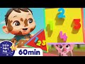 Shapes Colors and Numbers Song +More Nursery Rhymes for Kids | Little Baby Bum