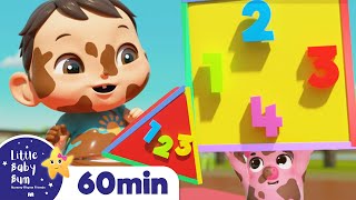 shapes colors and numbers song more nursery rhymes kids songs abcs and 123s little baby bum