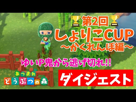 第２回しょりこCUP〜かくれんぼ編〜ダイジェスト【どうぶつの森】