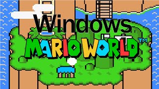 Windows Mario World (Smw Hack Longplay)