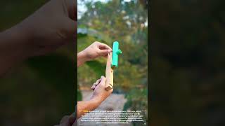 DIY Bamboo Rubber Band Launcher | Simple Handmade Toy Gun That Actually Works!