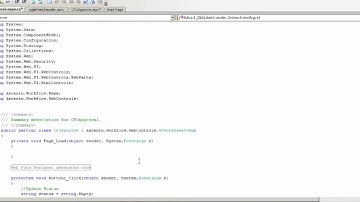 AgilePoint ASP.NET Integration Part 2