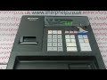 Language Selection Sharp XE-A137 / XEA137 XE-A147 / XEA147 Cash Register