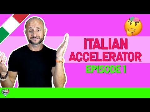 Ιταλικός επιταχυντής (ΕΠΕΙΣΟΔΙΟ 1): Προχωρημένα Ιταλικά μέσα από πραγματική συνομιλία [IT]