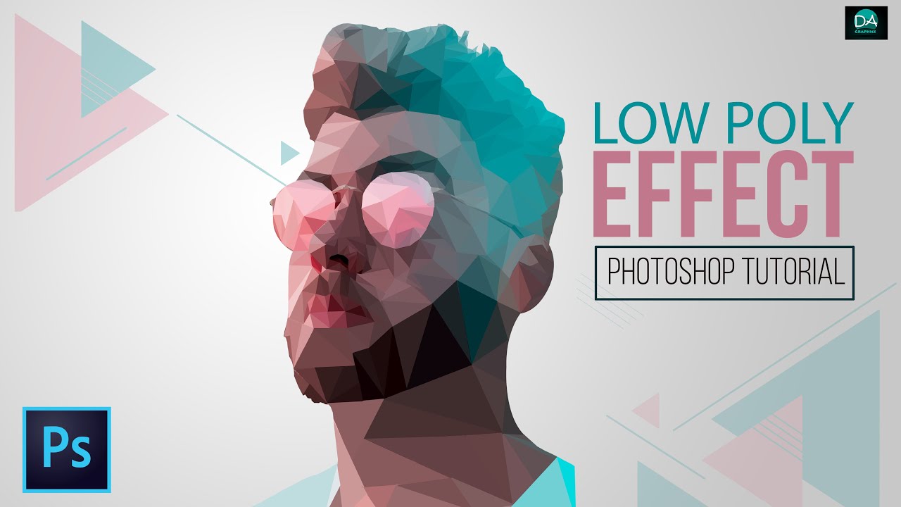 polygon art photoshop action free download