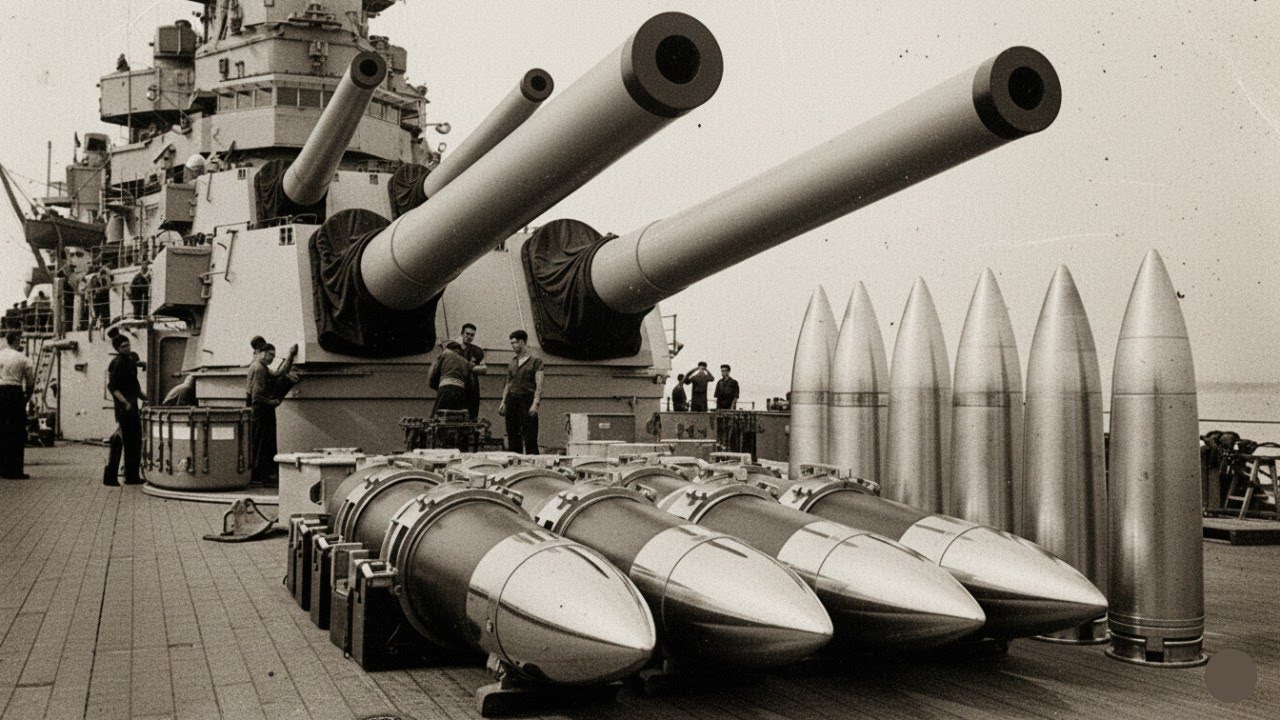 What Kind of Gun Is That? — Japanese Navy Terrified by the Iowa's 16 ...
