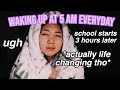 waking up at 5am EVERYDAY for a week *LIFE-CHANGING*