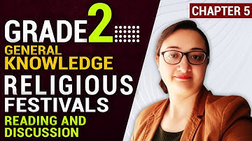 Religious, Festivals, Chapter 5, General knowledge, Grade 2