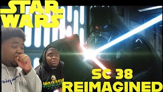 (Twins react) to Star Wars SC 38 Reimagined REACTION!! \\