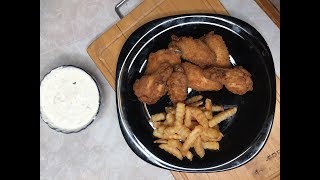 Крылышки в кляре с чесночным соусом Крылышки в кляре с чесночным соусом
