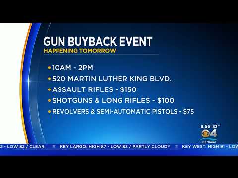 Gun Buyback Planned In Pompano Beach