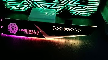 Umbrella Corp Addressable RGB GPU bracket
