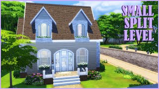 Small Split Level  || the Sims 4 Speed Build || ts4