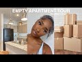 I MOVED !!! EMPTY APARTMENT TOUR 2022 🔑🫶🏽 | Eva Williams #vlog