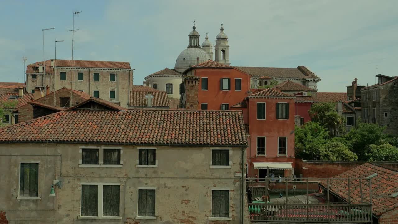 San Trovaso Arquitecture Stock Video