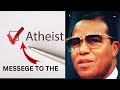 Farrakhan to the atheists audio only mississippi 111189