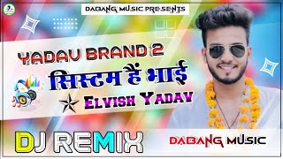 Systemm Ha Bhai 😎Yadav Brand 2 Song Dj Remix।। Elvish Yadav Song ।। Yadav Brand 2 3d Brazil Full Mix