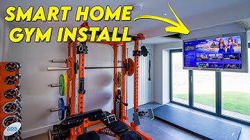 The Ultimate Smart Home Gym Experience: Control4 Smart Lighting Install & Tour