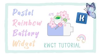 🌈 KWGT tutorial : how to make color change battery widget based on percentage | battery widget screenshot 5