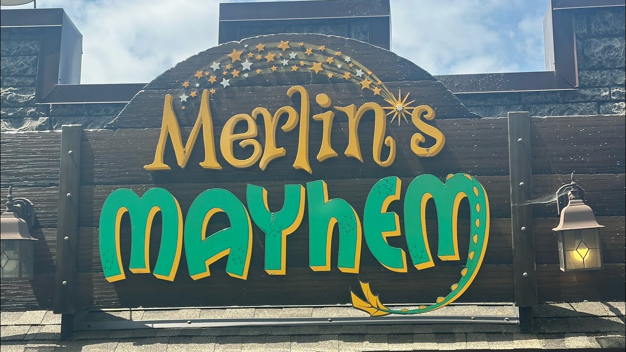 Merlin’s Mayhem Off-Ride Footage 2025, Dutch Wonderland (No Copyright ...