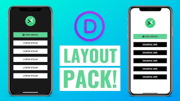 Social Media Landing Page Layout Pack | Divi Layout Tutorial