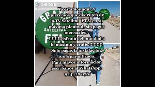 TV SATELITAL FTA PERÚ / PAQUETE DE UN SOLO PAGO Y SIN PAGOS MENSUALES CON MAS DE 400 CANALES