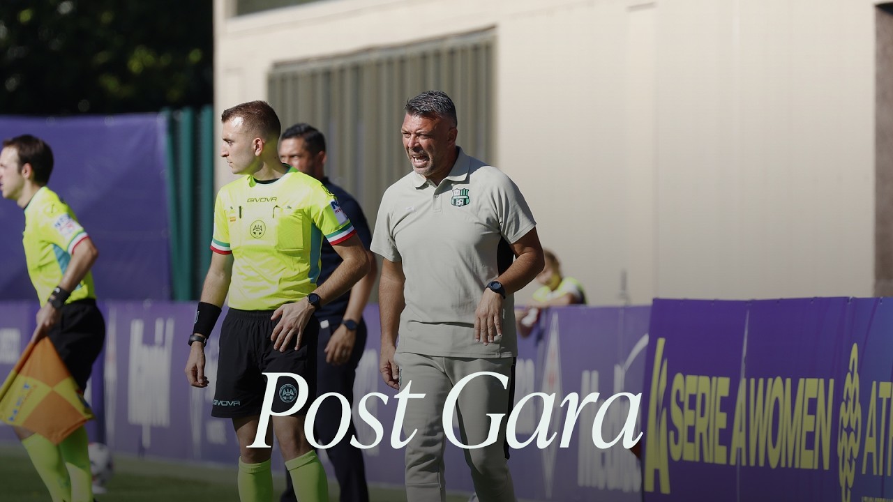 Le parole di mister Colantuono e Danielle Cox dopo Fiorentina-Sassuolo