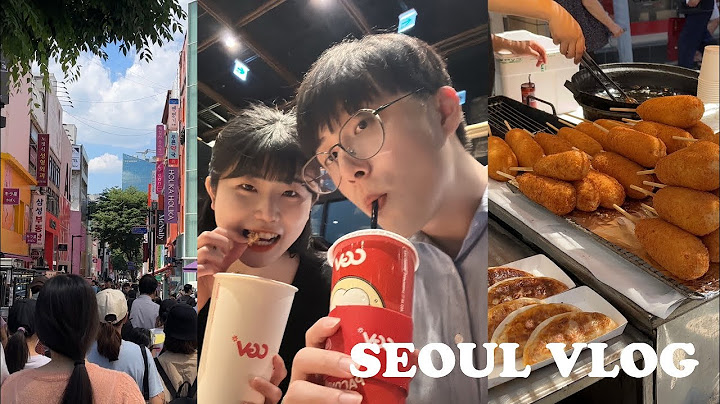 활기를 되찾은 명동💪! 호떡+핫도그 먹고 일본영화 데이트🤍ㅣ 明洞で食べ歩き ㅣ韓国の映画館デート vlog ㅣ 한일커플 ㅣ 日韓カップル