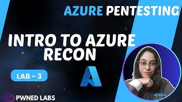 Introduction to Azure Recon | Pwned Labs #azure #recon #tech
