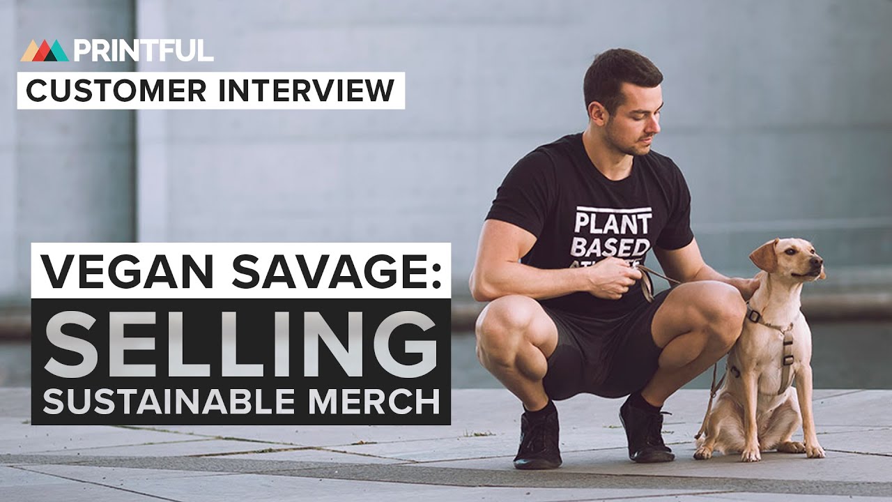 Sustainable Print-on-Demand Merch with 