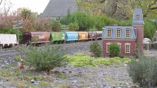 g scale trains. One derailment 😎