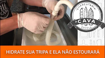 Como preparar a tripa para fazer linguiça?