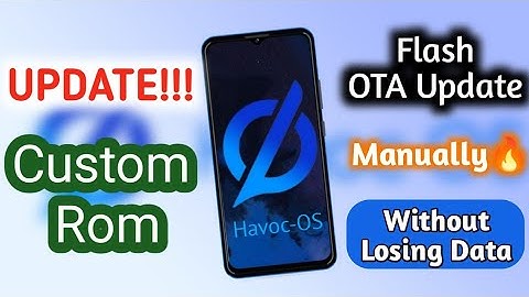 How To Update any Custom Rom (manually) Without Losing Data || Update Custom Rom using Twrp ||