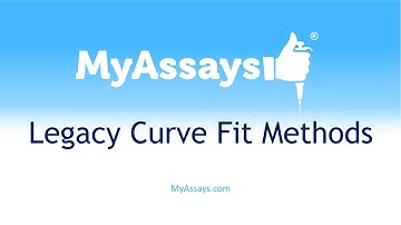 Legacy Curve Fit Methods