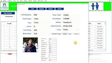 New Student Registration- School Management Software