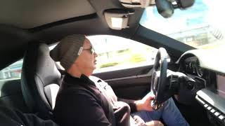 Porsche 911 carrera 2020 bad bunny #gif