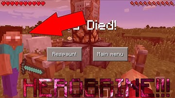 {REAL} I FOUND HEROBRINE IN MINECRAFT PE 0.16.0! HEROBRINE KILLED ME IN MCPE!! HEROBRINE IS REAL 100