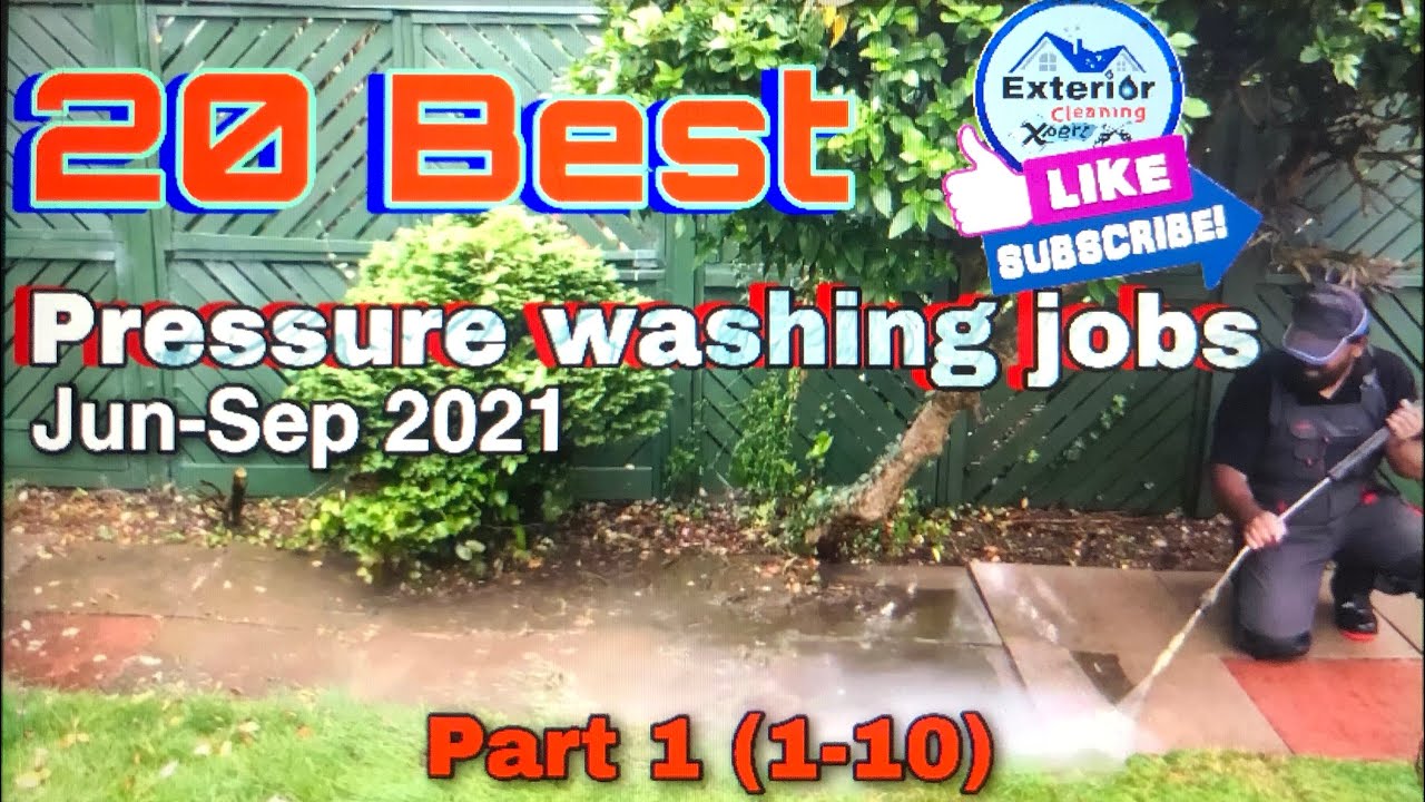 Pressure washing (20 Best Summer Jobs) compilation video Part1 Oddly