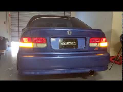 Tail Light Showcase - EM Civic Si Sequential