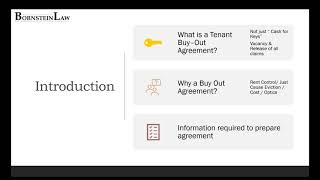 Using tenant buyout agreements to effectuate a vacancy during the pandemic