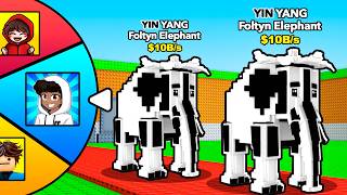 YouTuber Wheel Chooses My Brainrots in Steal a Brainrot!